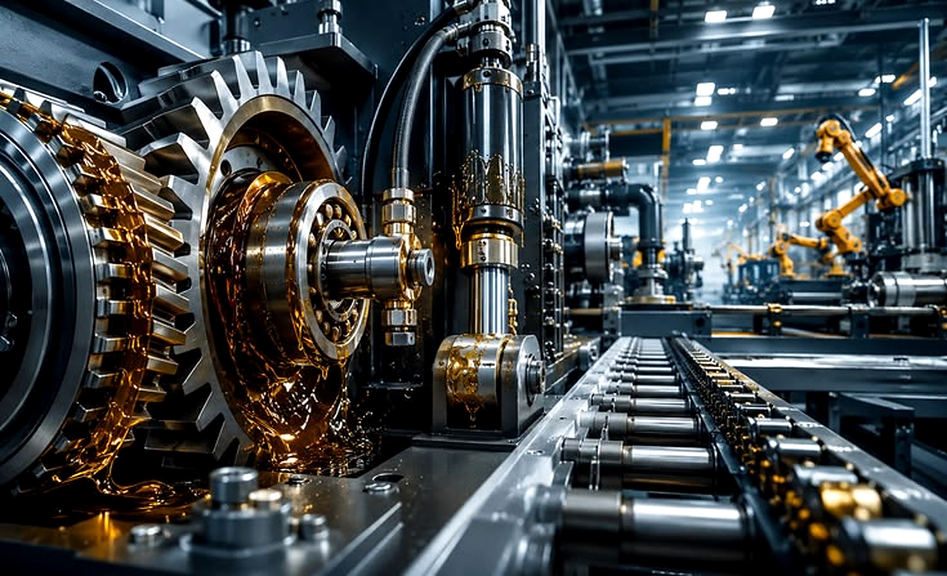 Industrial machinery and precision gears